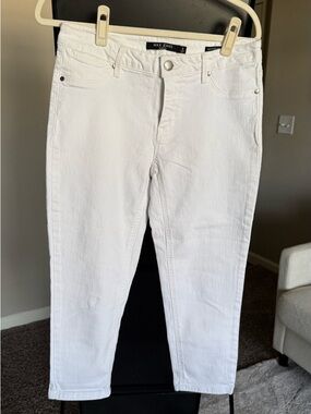 Max Jeans Slim White Skinny Jeans